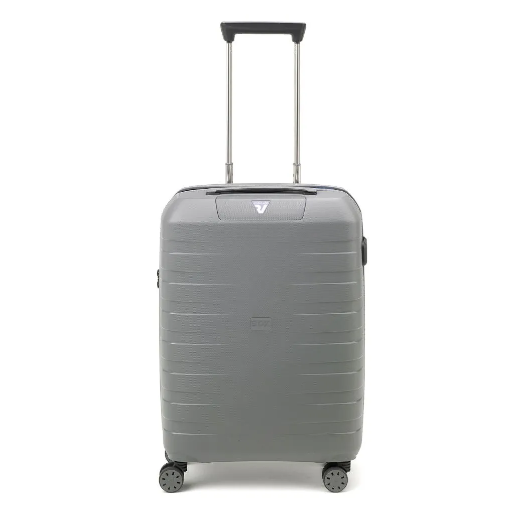 Roncato Box Young Hardsided Spinner Suitcase Duo Set Grey