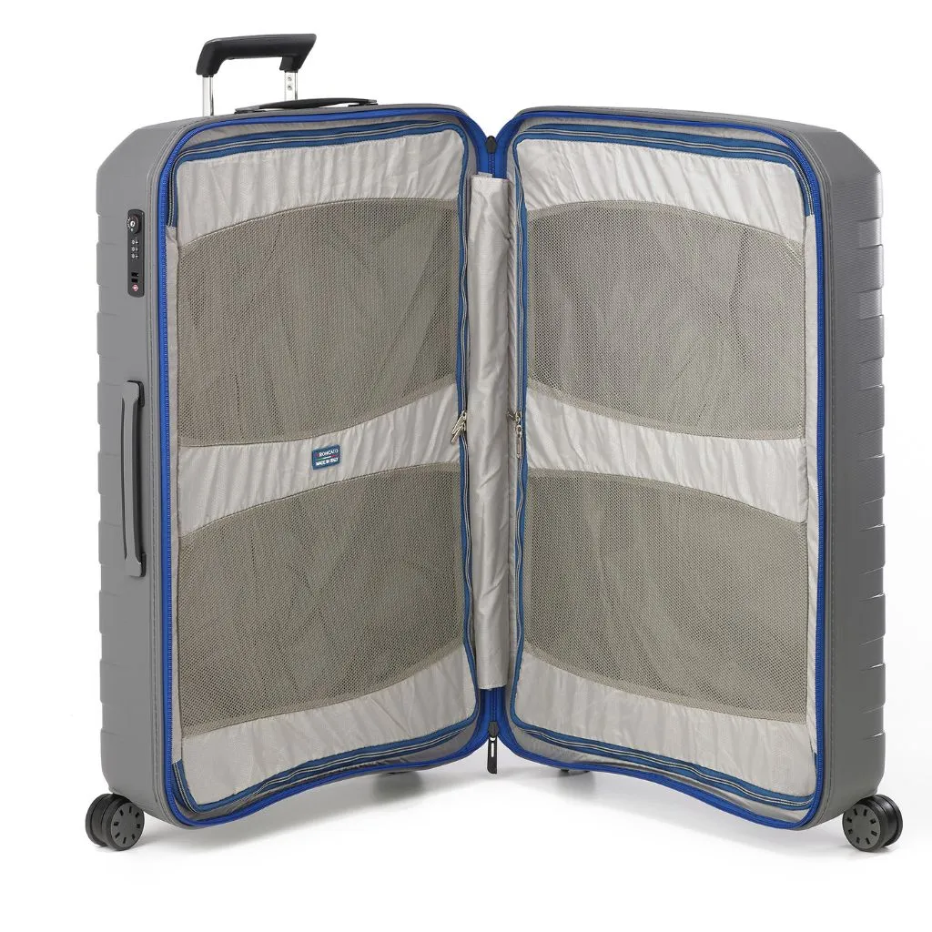 Roncato Box Young Hardsided Spinner Suitcase Duo Set Grey