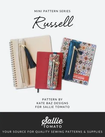 Russell Pencil Case Holder — Sallie Tomato — Paper Pattern