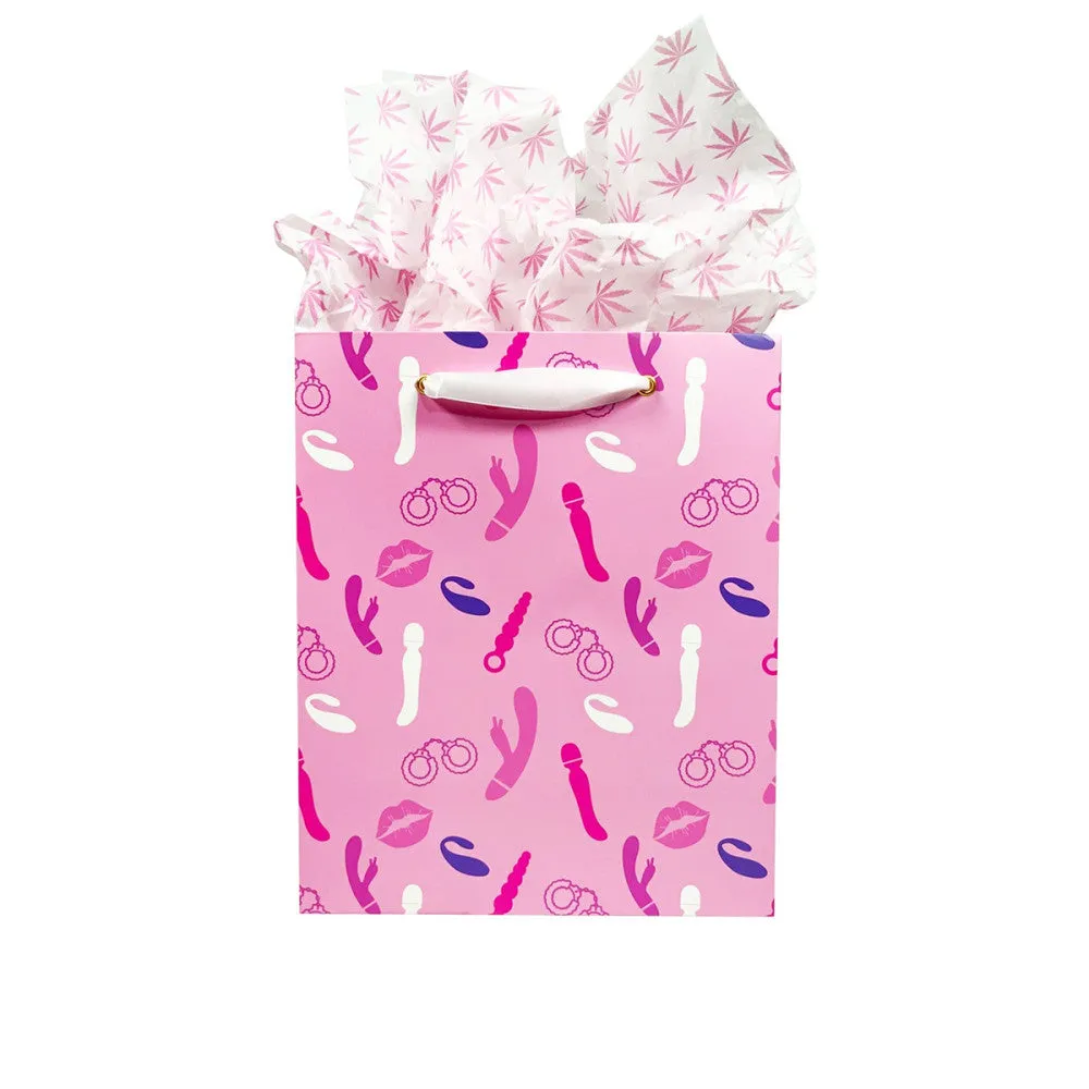 Sex Toys and Handcuffs Gift Bag by Naughty Kards