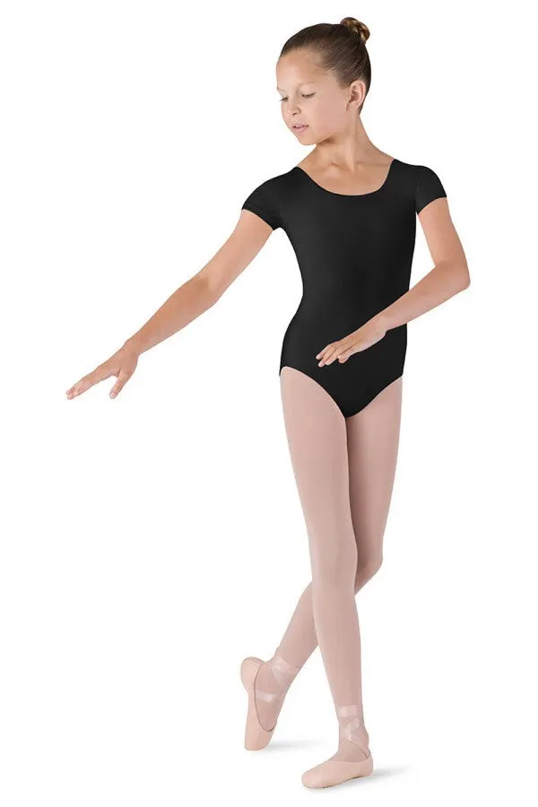 Short Sleeve Sleeve Leotard Child's