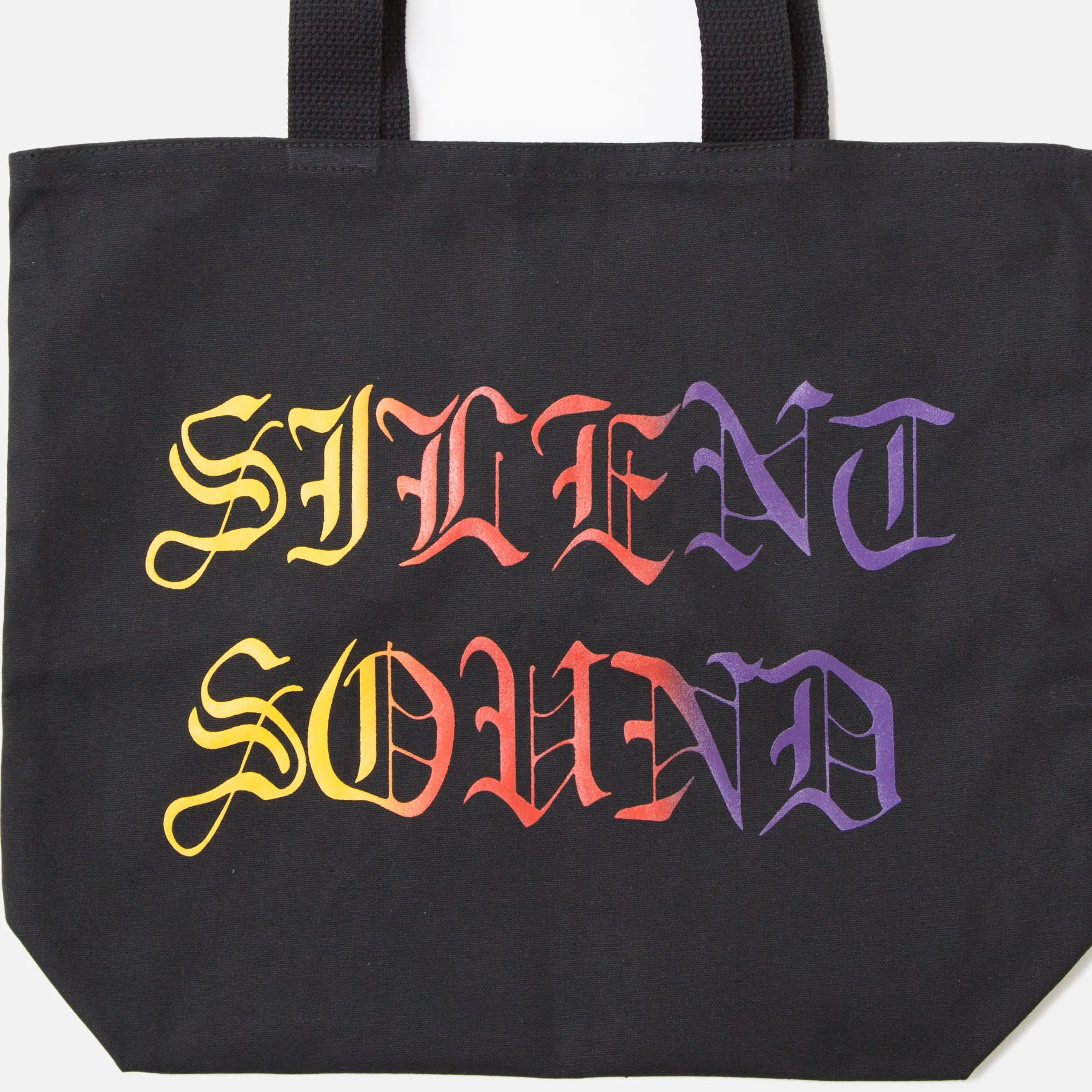 Silent Sound Tote Bag - Black / Sunset