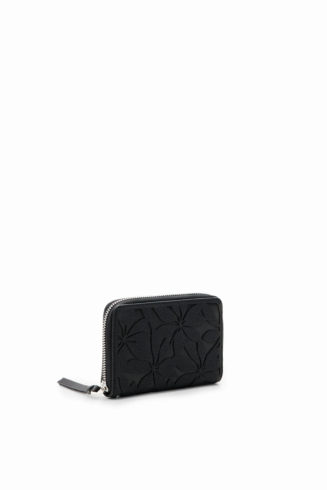 Small die-cut floral wallet