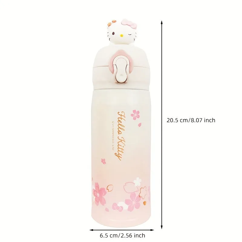 Stay Refreshed in Style Cherry Insulated Water Bottle