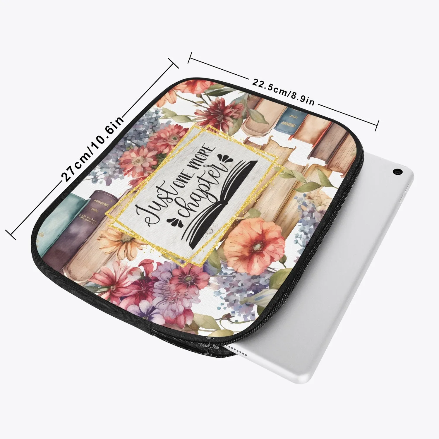 Tablet Sleeve - Books - Just one more Chapter - awd-503