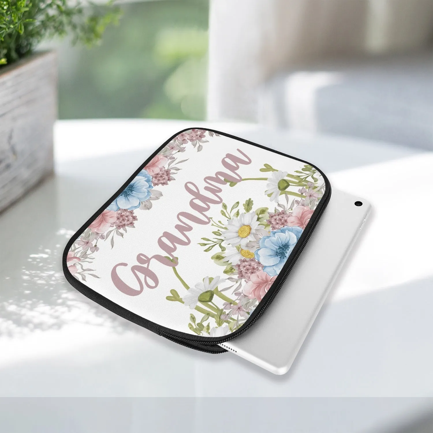 Tablet Sleeve - Wildflowers - Grandma