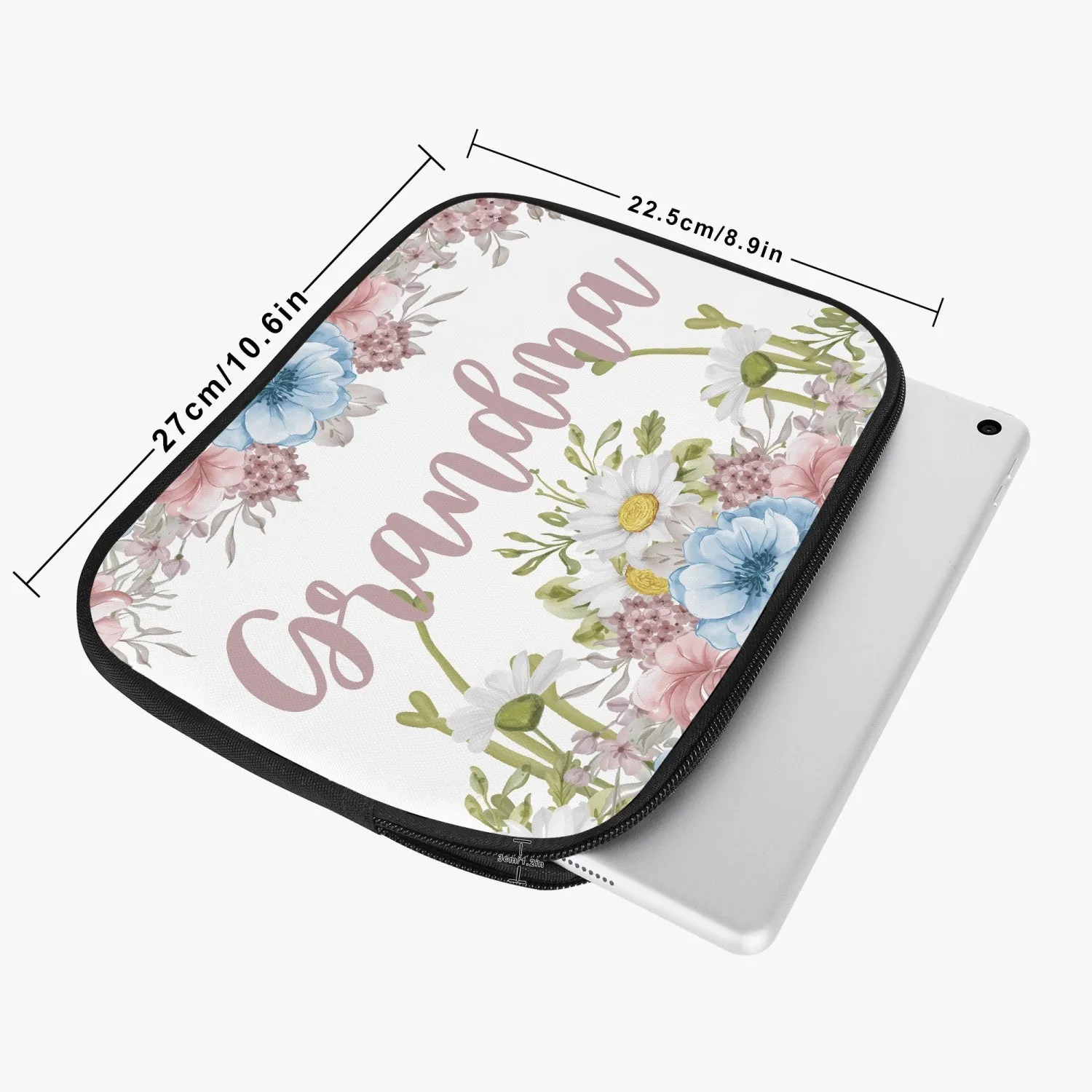 Tablet Sleeve - Wildflowers - Grandma