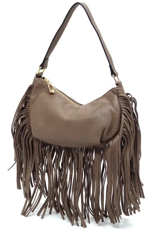 TEEK - Fashion Fringe Shoulder Bag Hobo