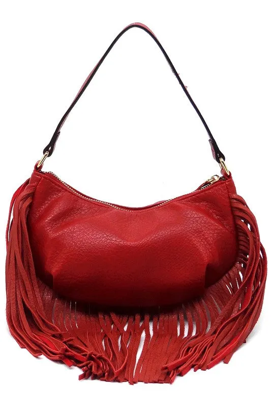 TEEK - Fashion Fringe Shoulder Bag Hobo