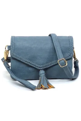 TEEK - Fashion Tassel Flap Envelope Crossbody Bag