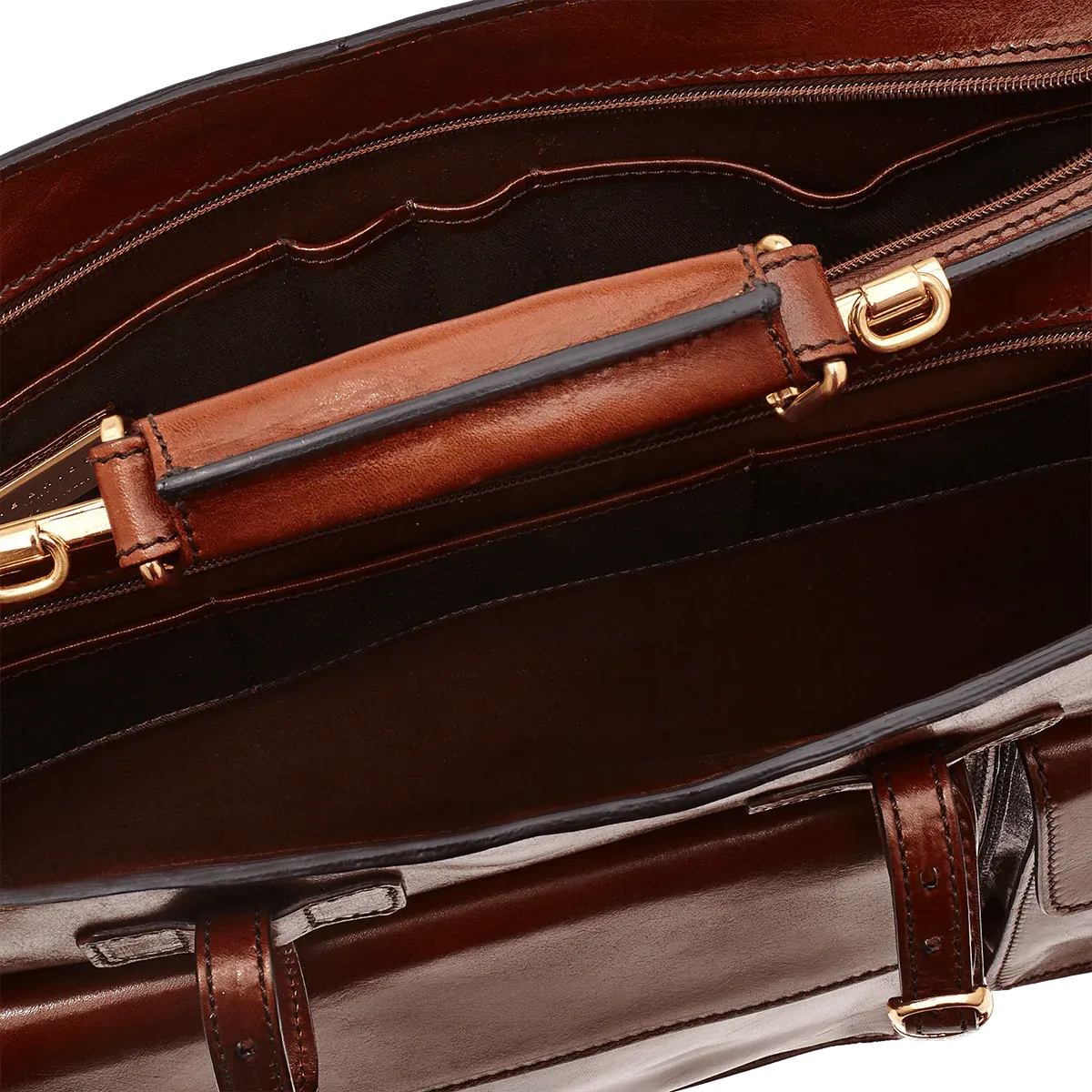 The Bridge - Story Uomo Briefcase in Brown