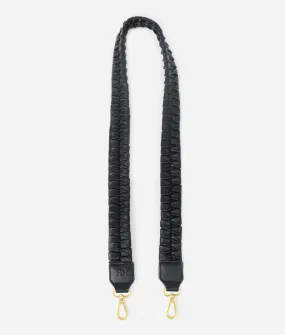 The Fishtail Braid Strap - Black