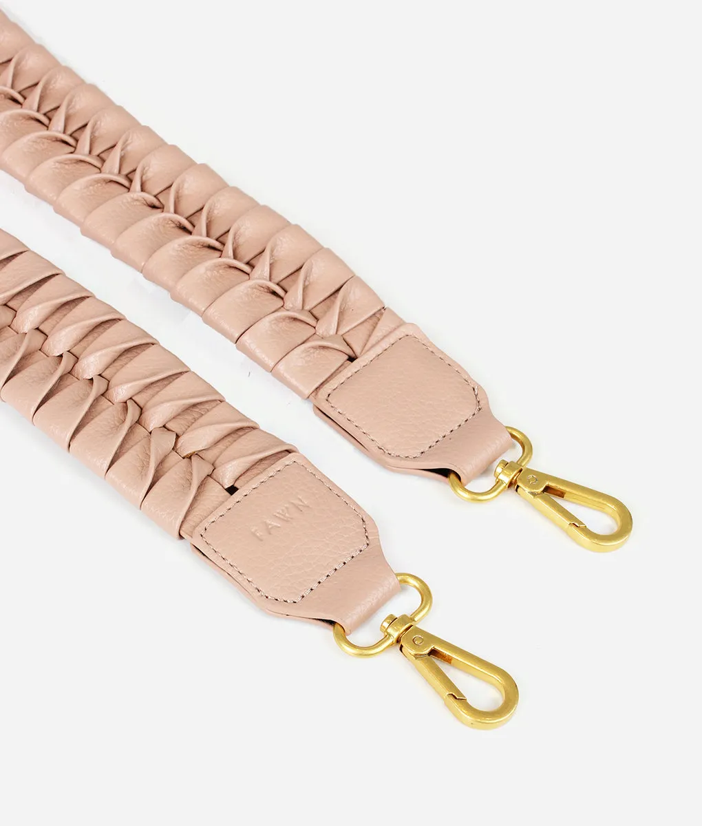 The Fishtail Braid Strap - Warm Blush