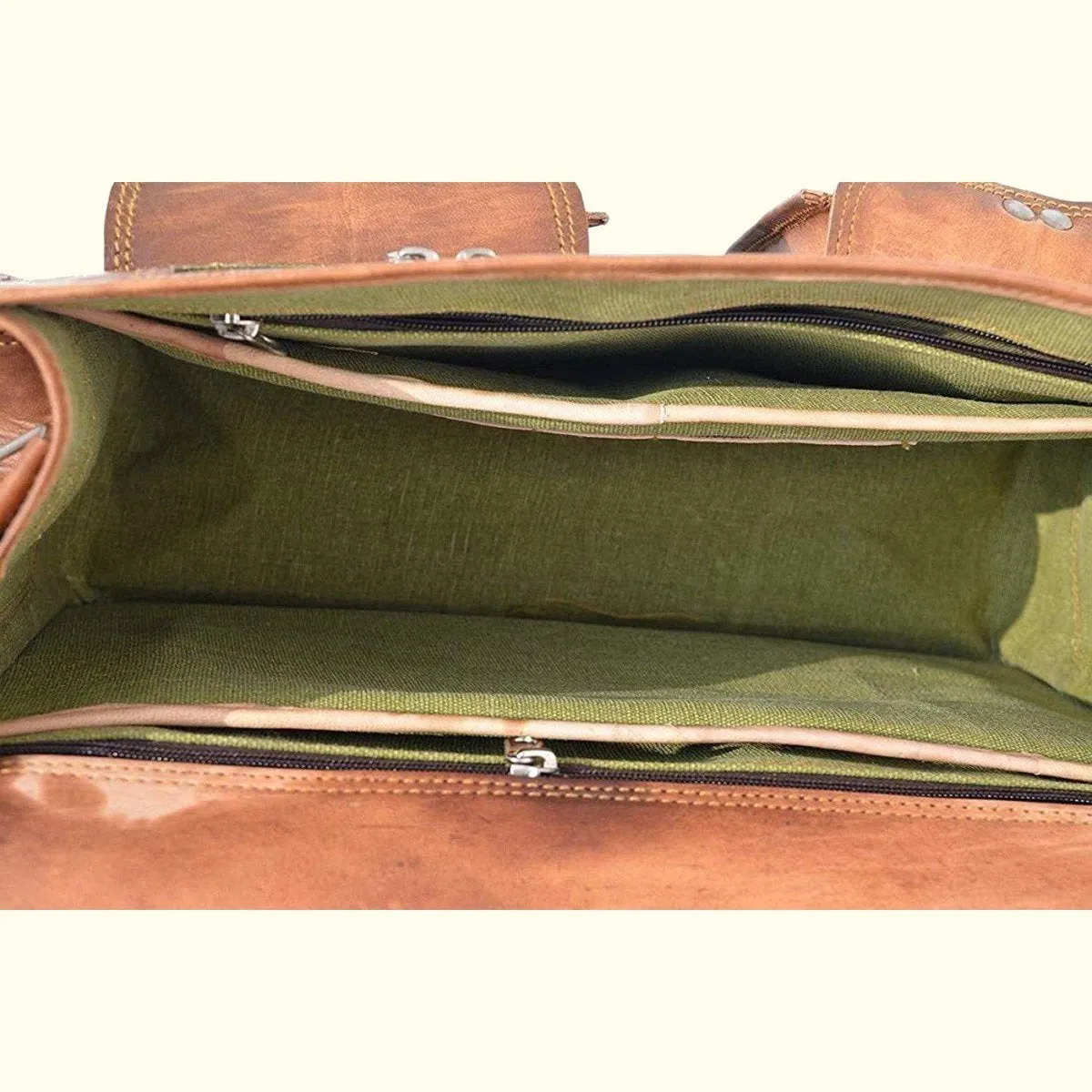 Top Grain Leather Briefcase Bag