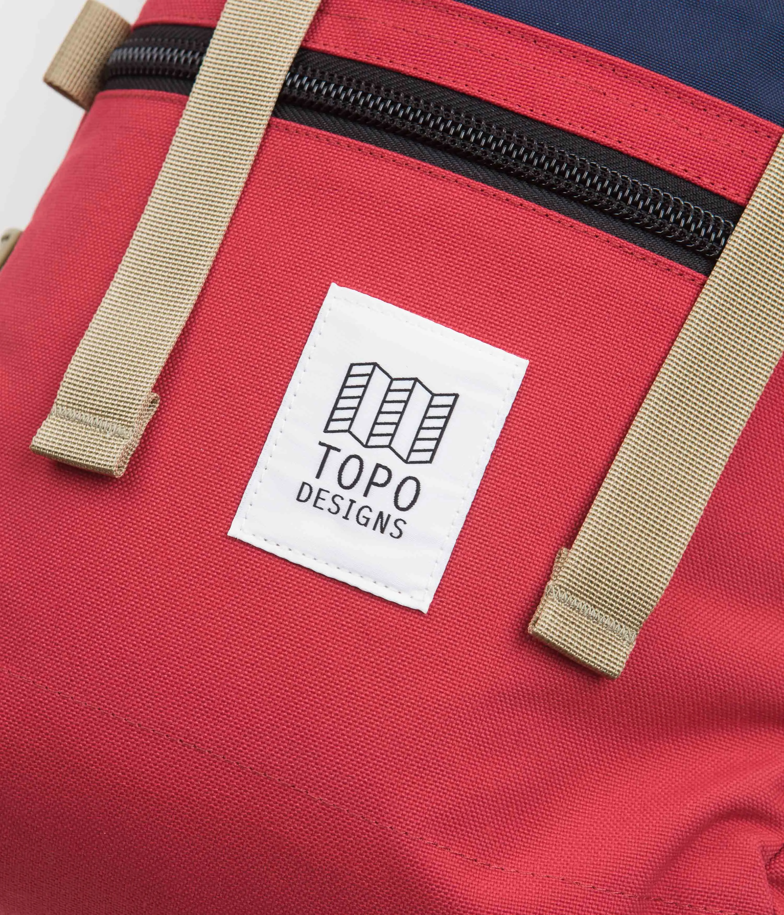 Topo Designs Classic Rover Pack - Navy / Red