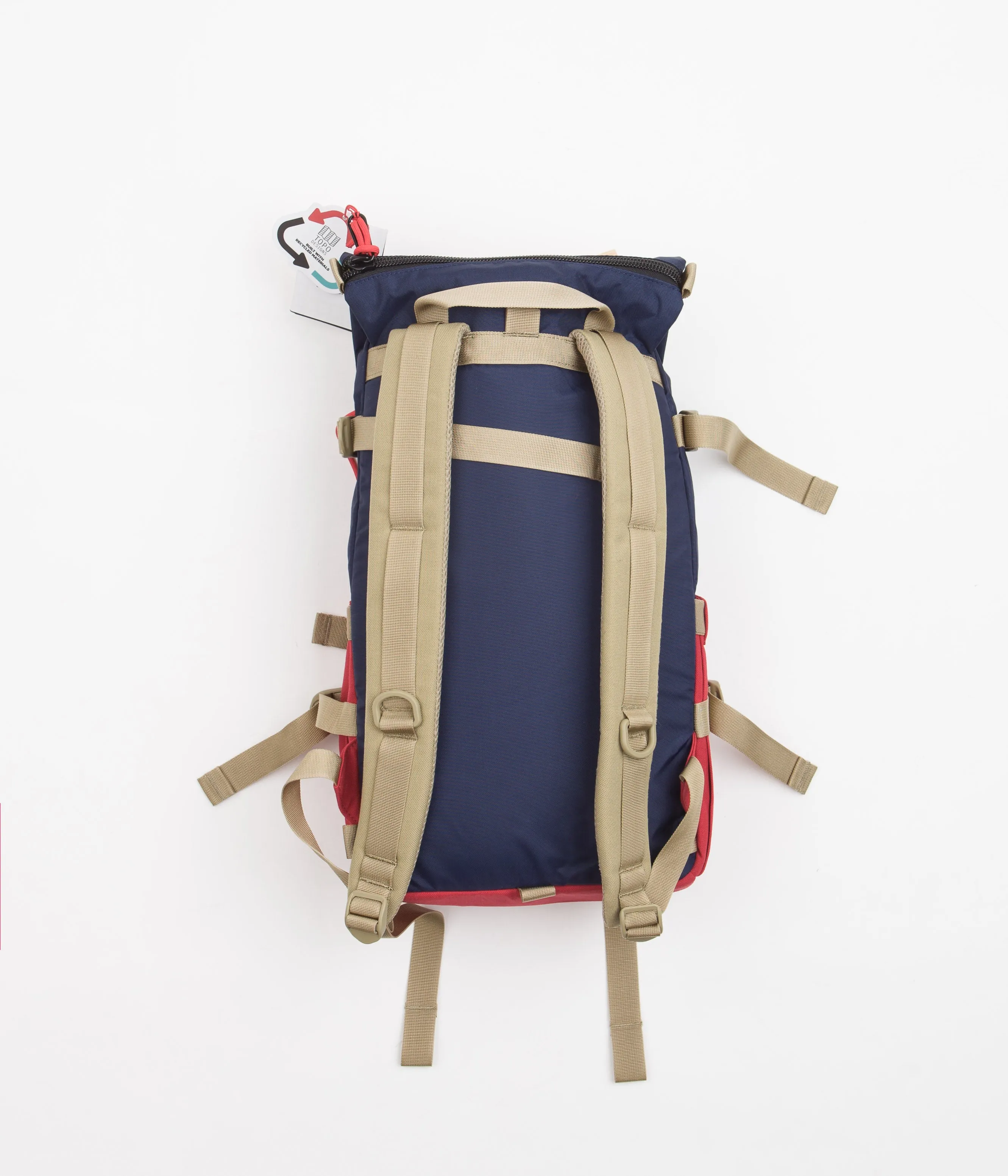 Topo Designs Classic Rover Pack - Navy / Red