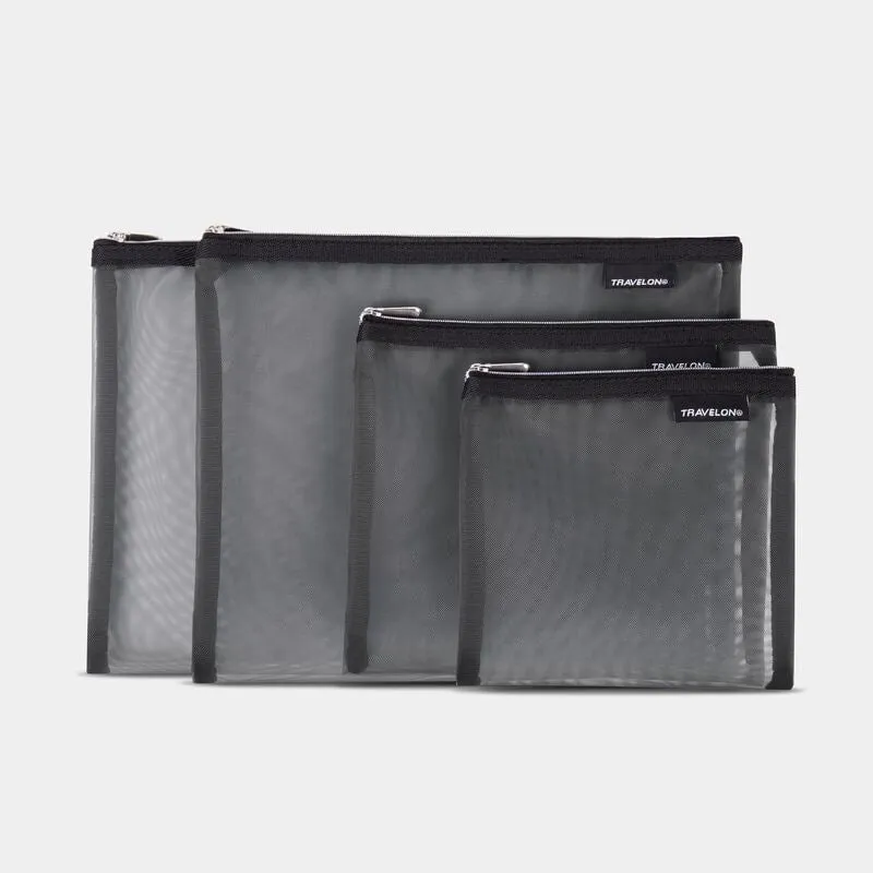 Travelon Set of 4 Mesh Pouches