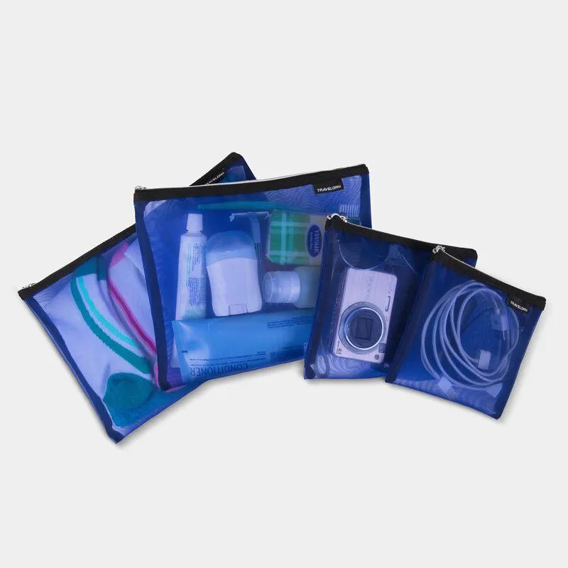 Travelon Set of 4 Mesh Pouches