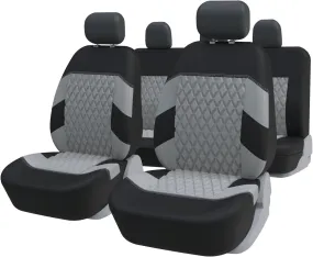 Universal Car Van Seat Covers Full Set for 5 Seater, Front Pair Seat Cover