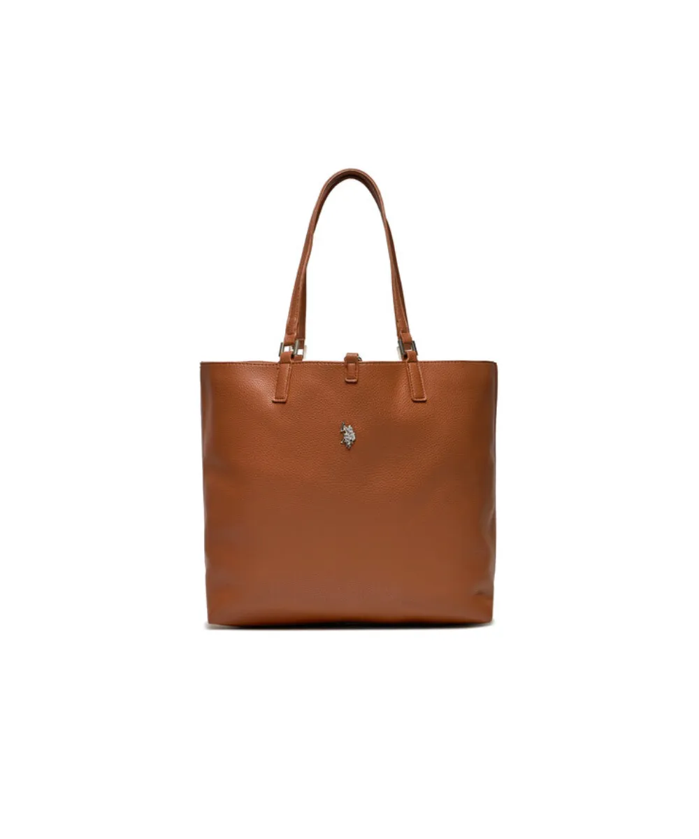 US POLO-WOMEN MALIBU SHOPPING BAGS IN BROWN