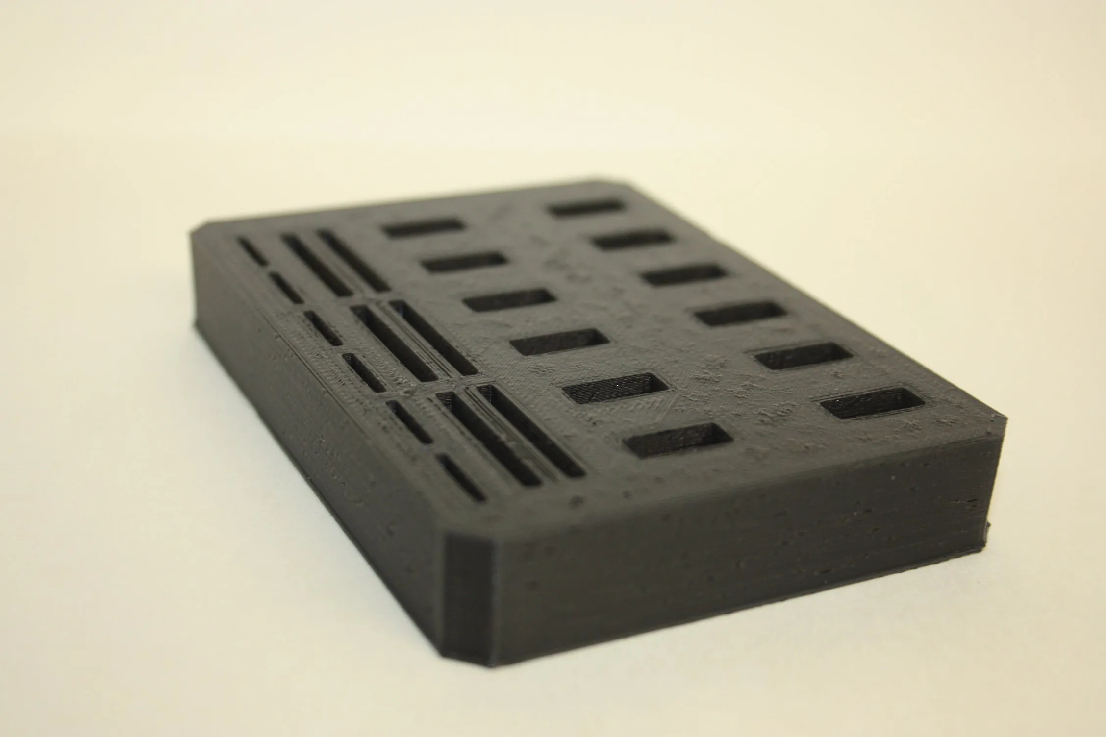 UsbStick 12, SDCard 6, microSDcard 6 Holder , Desktop Usb Organizer 3D Printed