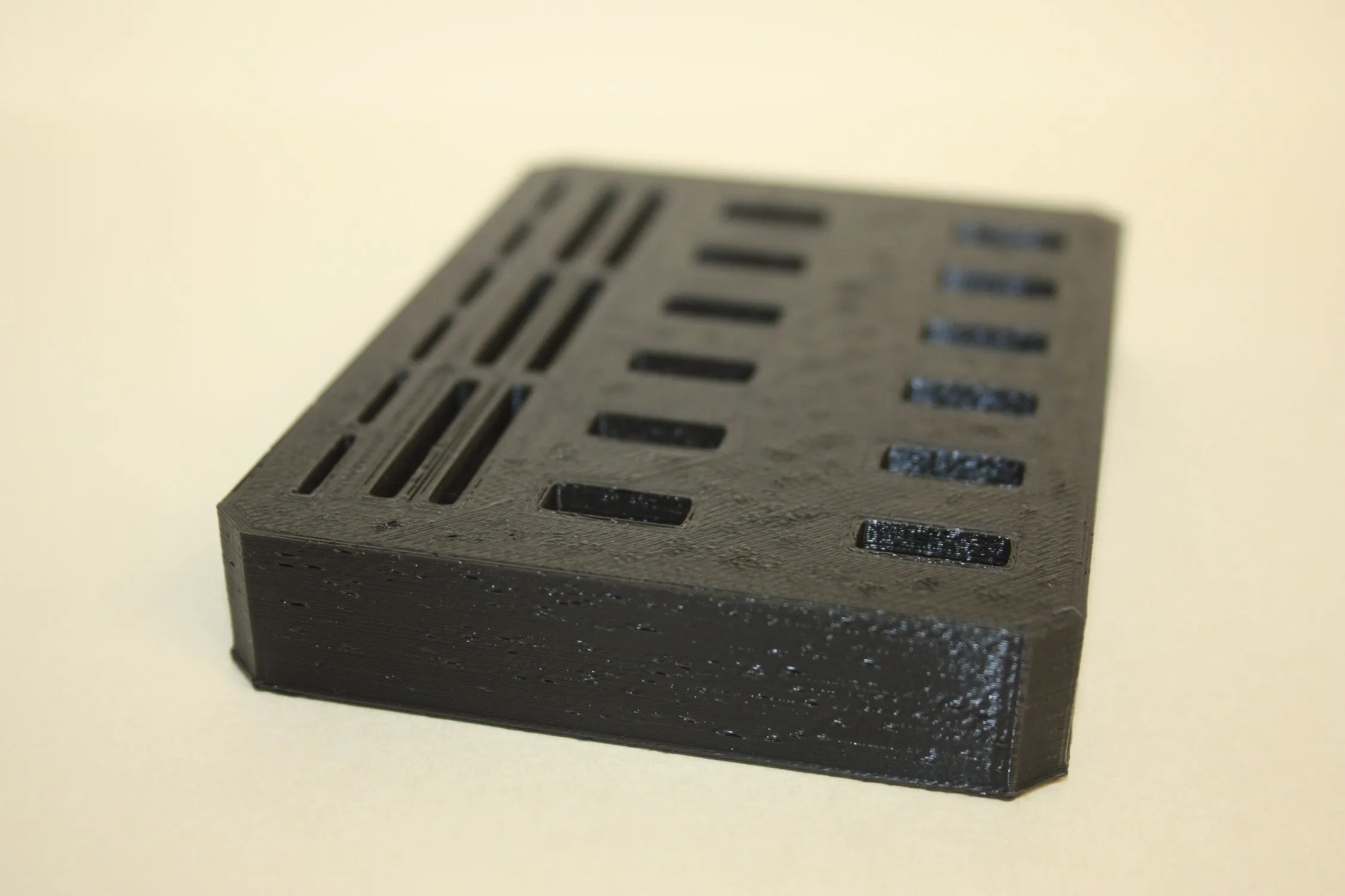 UsbStick 12, SDCard 6, microSDcard 6 Holder , Desktop Usb Organizer 3D Printed