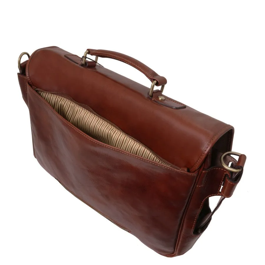 Ventimiglia Italian Leather Briefcase