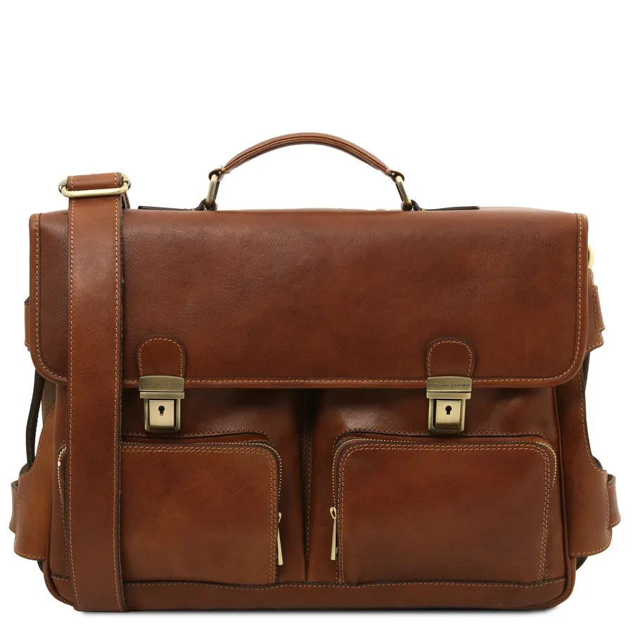 Ventimiglia Italian Leather Briefcase