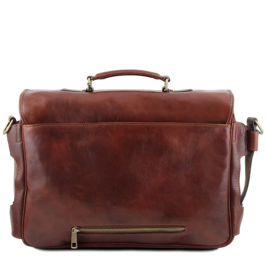 Ventimiglia Italian Leather Briefcase