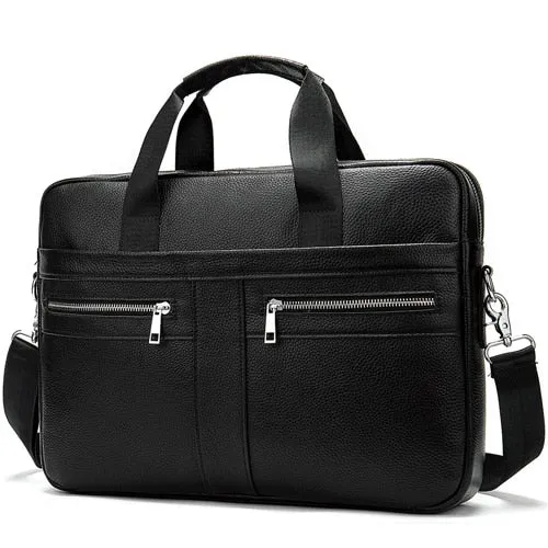 West Louis™ Genuine Leather Briefcase