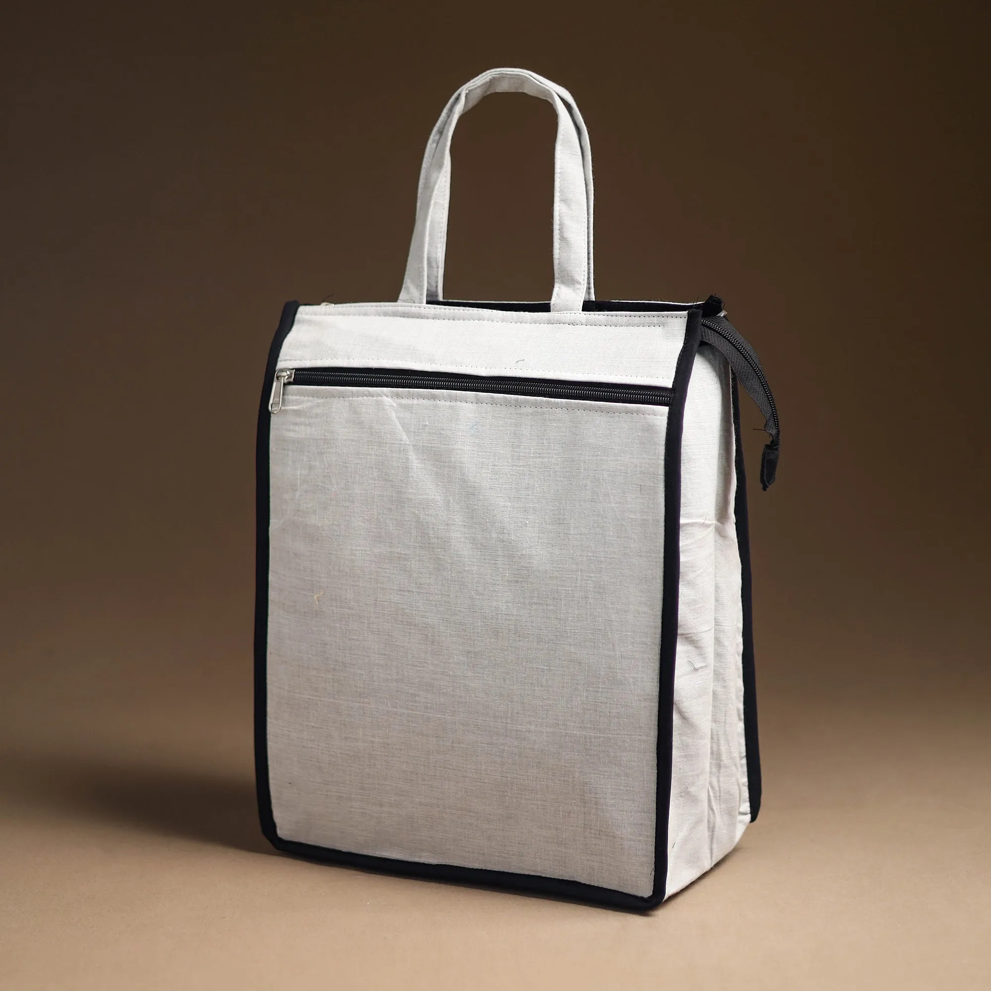 White - Handcrafted Cotton Shopping Bag 20