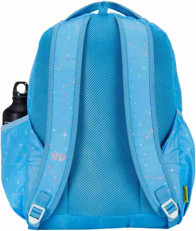 Wildcraft wiki girl 3 cnstelation light blue backpack | school bag