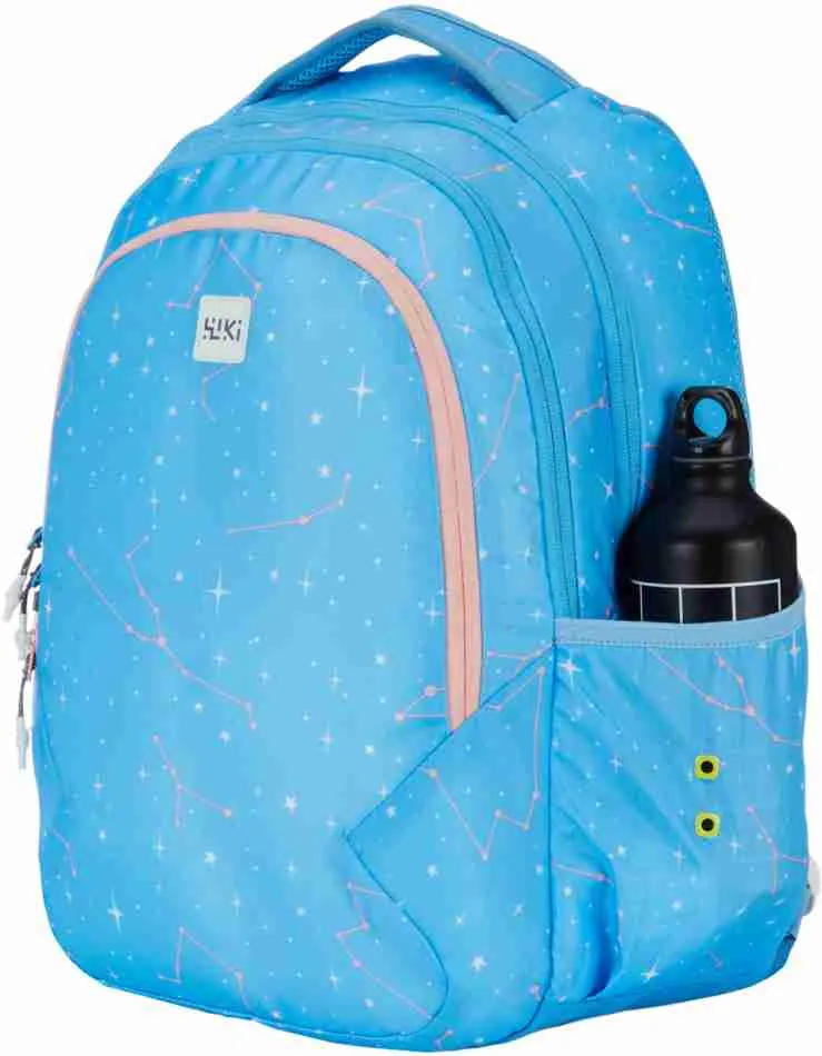 Wildcraft wiki girl 3 cnstelation light blue backpack | school bag