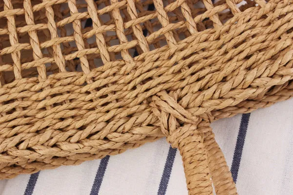 Woven Handbag | Hollow Straw Bag