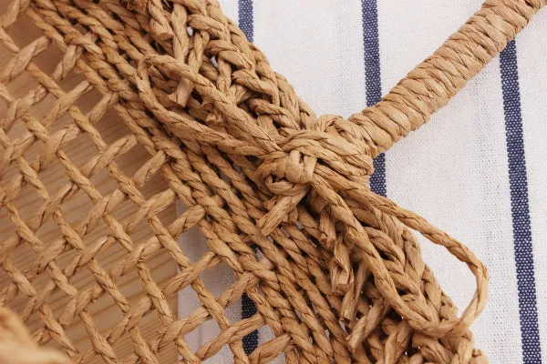 Woven Handbag | Hollow Straw Bag