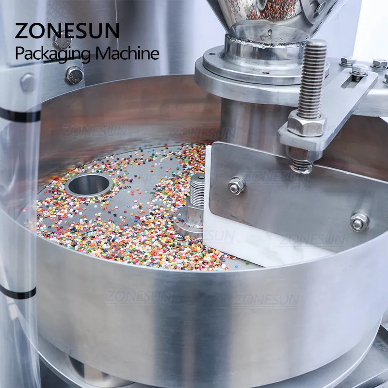 ZONESUN ZS-K100 Automatic VFFS Granule Filling Sealing Machine For Oatmeal Nut Packing Machine