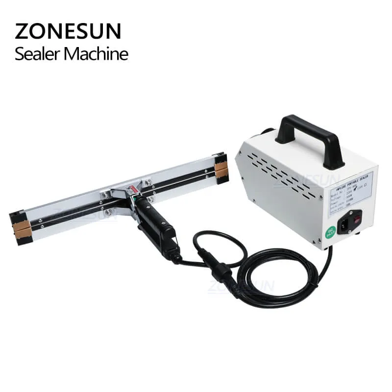 ZS-IPS-300 Hand Impulse Sealer Handheld Heat Impulse Sealer Manual Sealing Machine